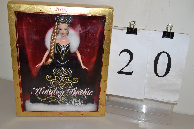 lot 20 image: 2006 holiday Barbie