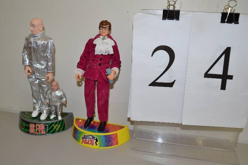 lot 24 image: Austin Powers & Dr. Evil