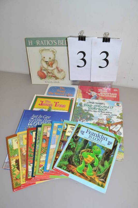 lot 33 image: Childrens books