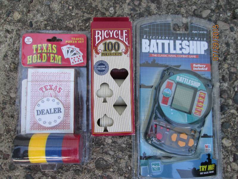 Brand new games...