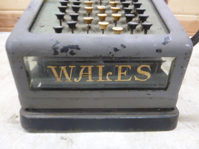 Vintage Wales Adding Machine