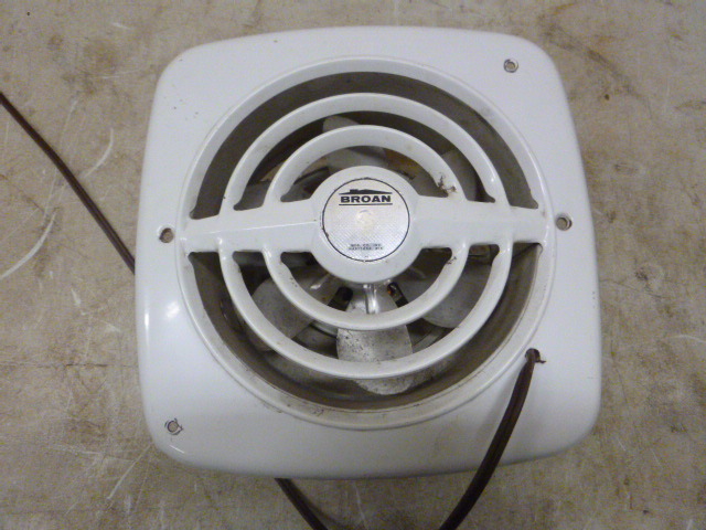 Broan Intake Fan