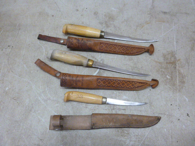 3 Filet Knives