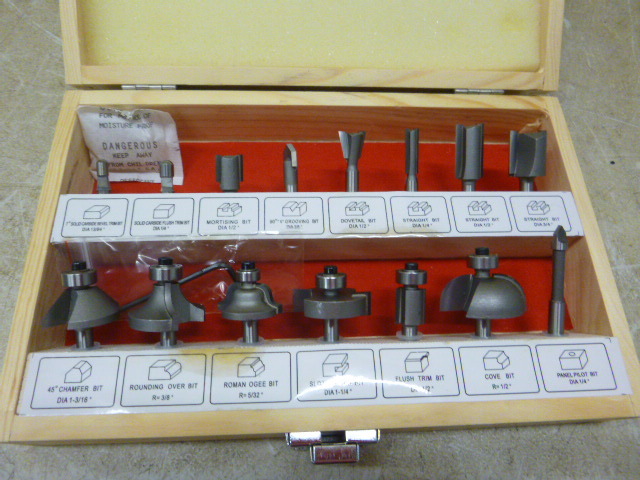 Tough Test Router Bit Set