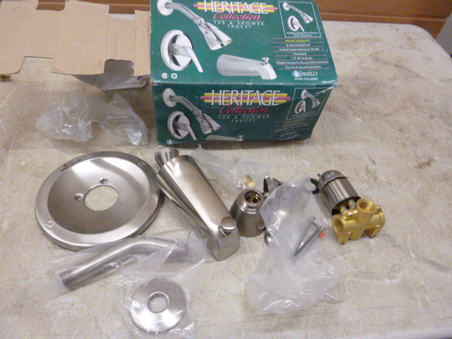 Jamco Tube and Shower Faucet