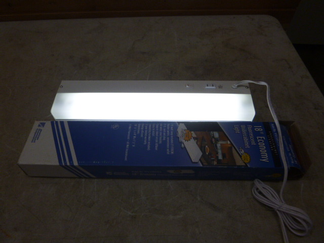 Economy Under Cabinet Flourescent Light
