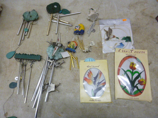 Wind Chimes and Window Decoration