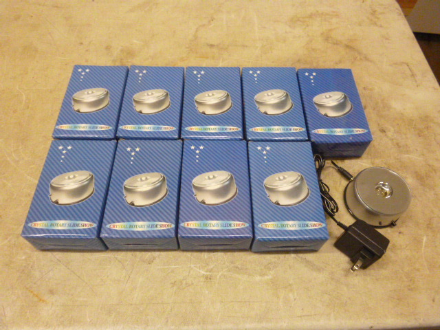 10 Crystal Rotary Slide Show