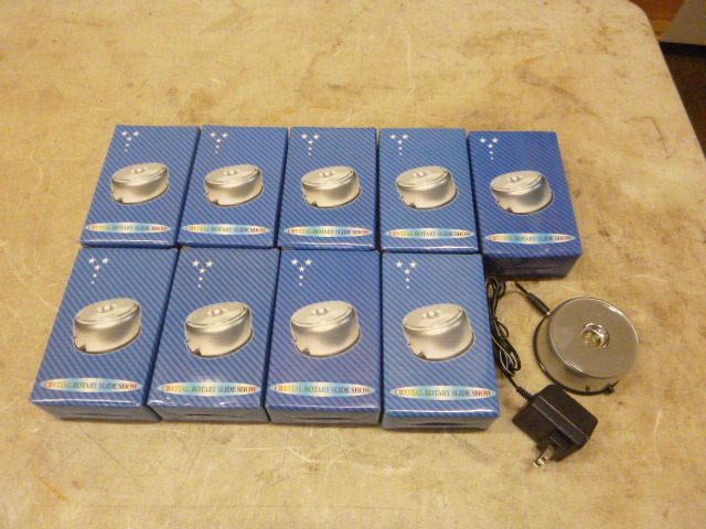 10 Crystal Rotary Slide Show