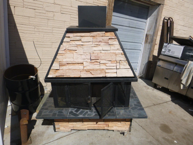 Patio Fireplace