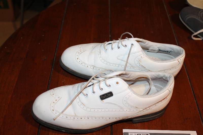 lot 76 image: Footjoy Ladies Golf Shoes Sympatex Size 6.5.