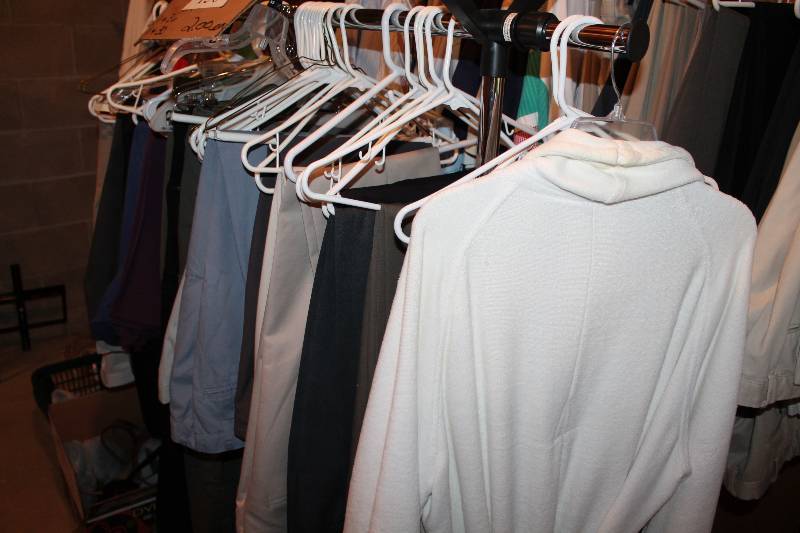 lot 156 image: Lot of Mens Clothing Including Pants, W 34-36, L 29-30.