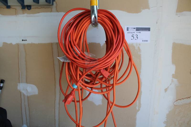 lot 53 image: Lot of Extension Cords.