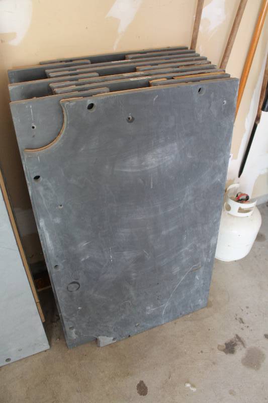 lot 8 image: The Level Best 7 Pool Table 1 Thick Does Not Include Felt.