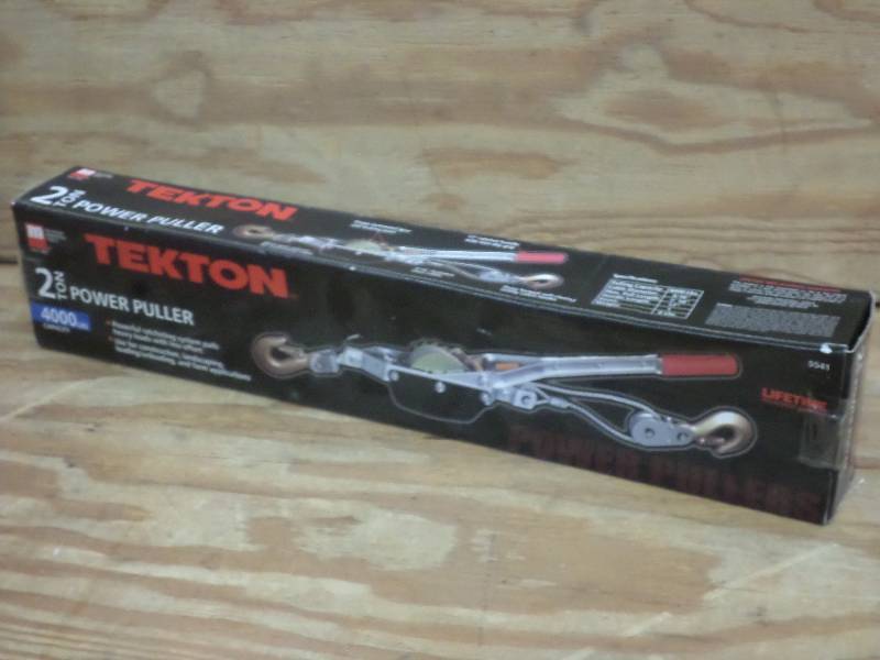lot 34 image: New Tekton 2-Ton Come-Along ...
