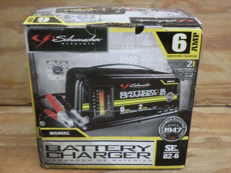 lot 39 image: New Schumacher 26 Amp 612Volt Bat...