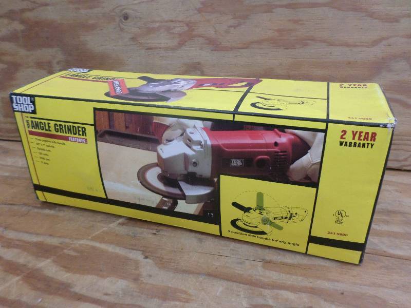 lot 41 image: New Tool Shop 7 Angle Grinder ...