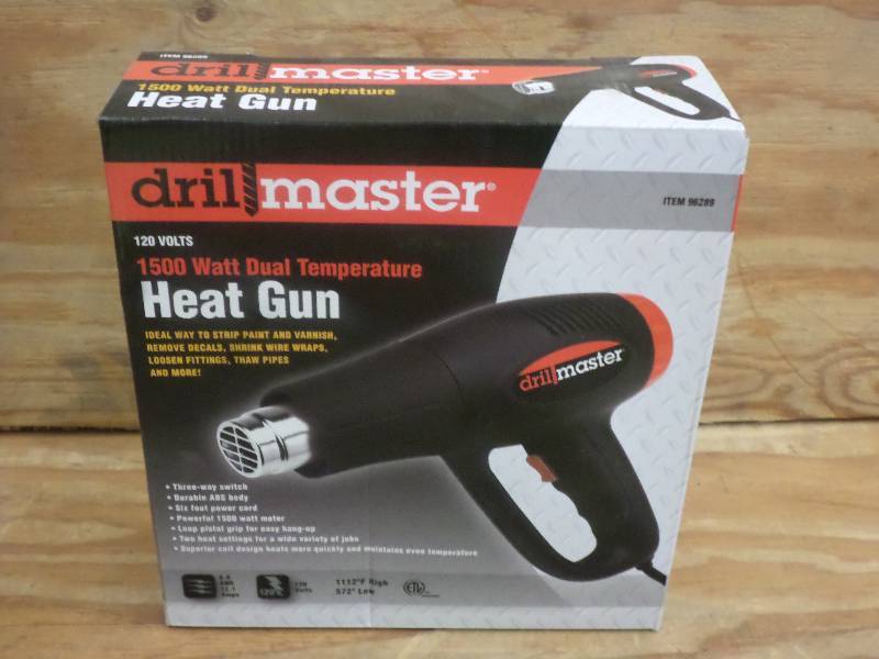 lot 43 image: New DrillMaster 1500 Watt Heat Gun ...