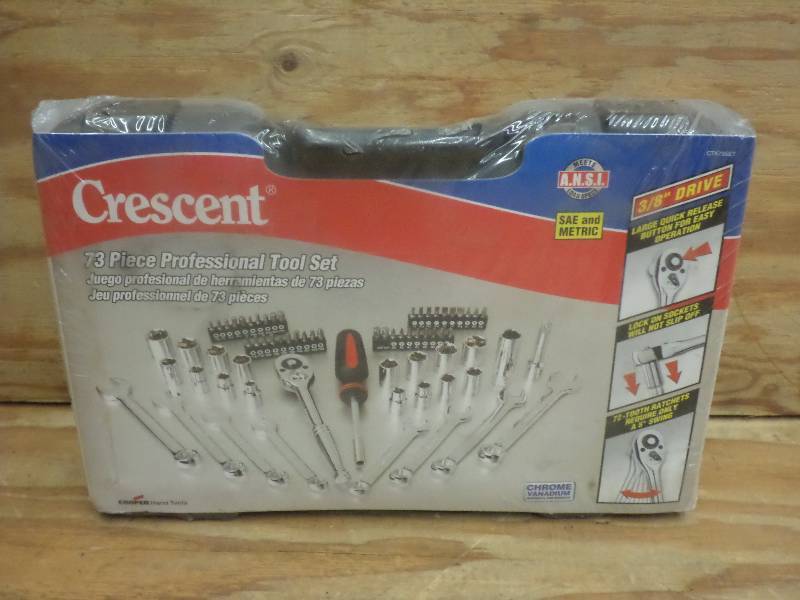lot 85 image: New Cresent 73-Piece Professional T...