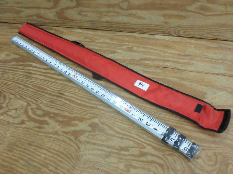lot 94 image: New Telescoping Survey Stick With B...
