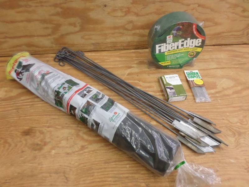 lot 97 image: Lot Of New Ground Stake, Weedblock...