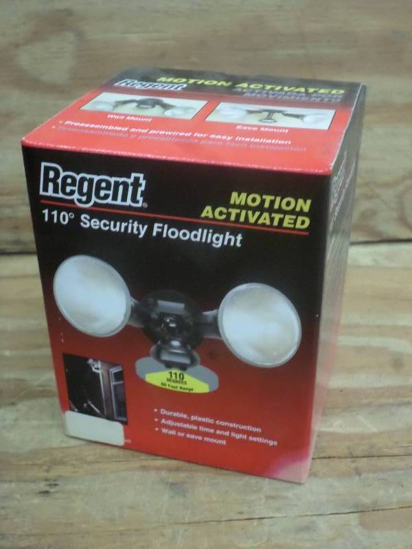 lot 101 image: New Regent Motion Activated Securit...