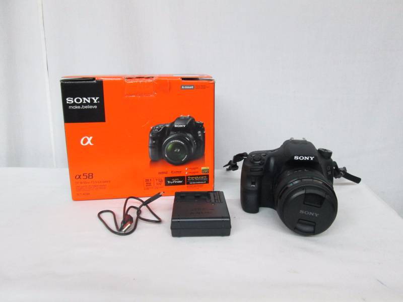 Sony ALPHA 20.1MP DSLR Camera with 18-55mm Lens