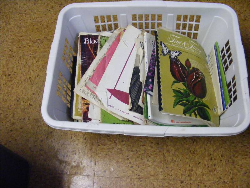 Tote of Sheet Music