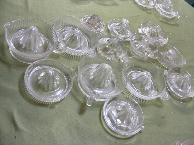 Clear Glass Juicers