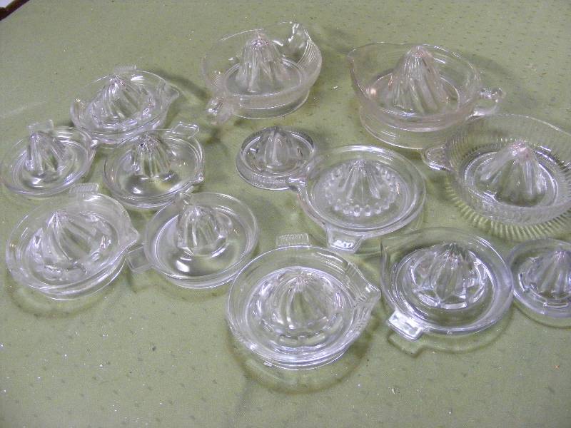 Clear Glass Juicers