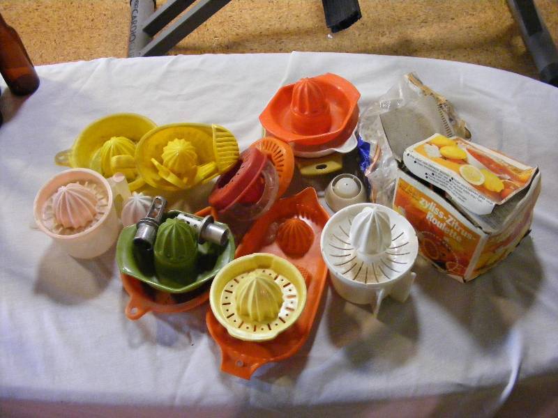 Collection of Plastic Juicers