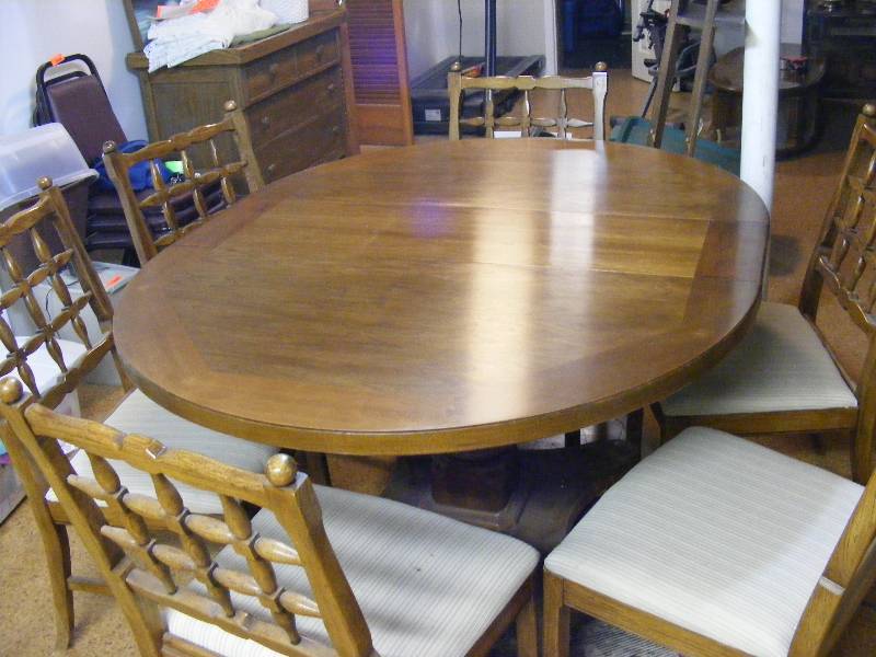 Dining Room Set with 6 Chairs