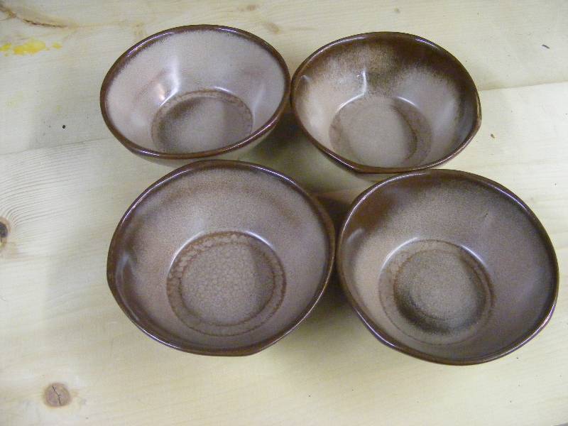 Set of 4 Frankoma Bowls