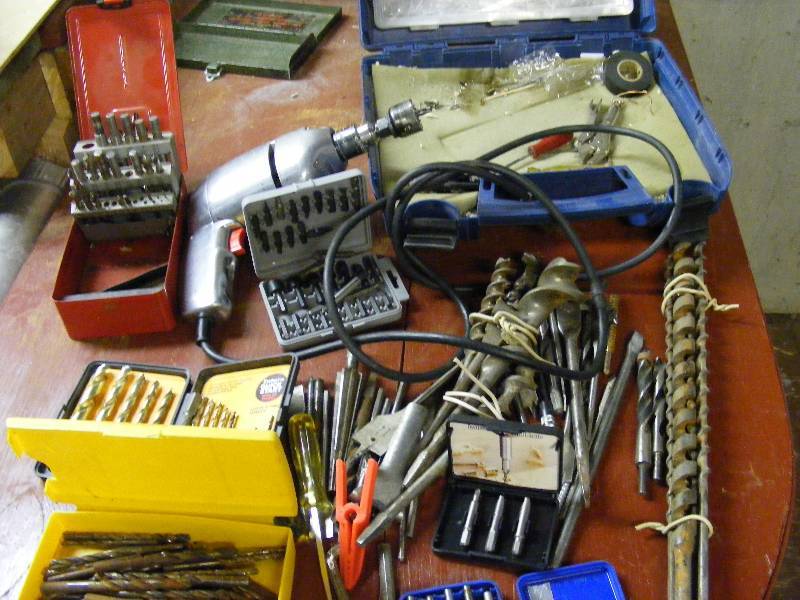 Drill and Assortment of Bits