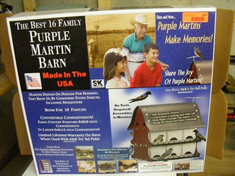 Purple Martin Barn
