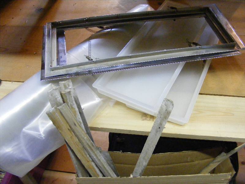 Rectangular Glass Light Fixtures with Frames