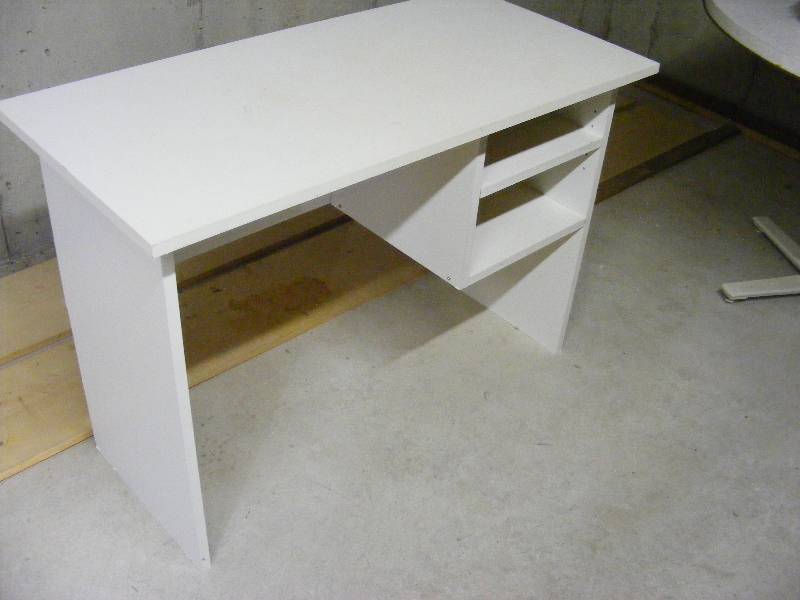 White Student Desk