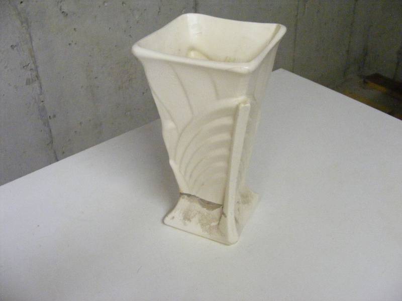 McCoy Vase - White