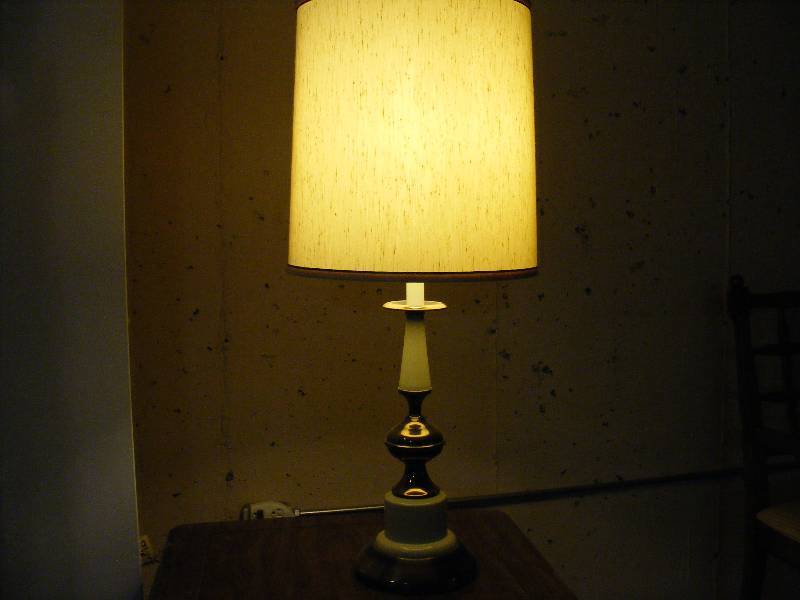 White and Gold Lamps