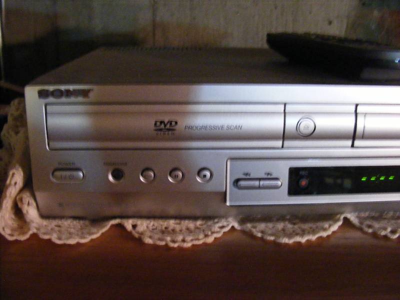 DVD Player and Video Tape Player