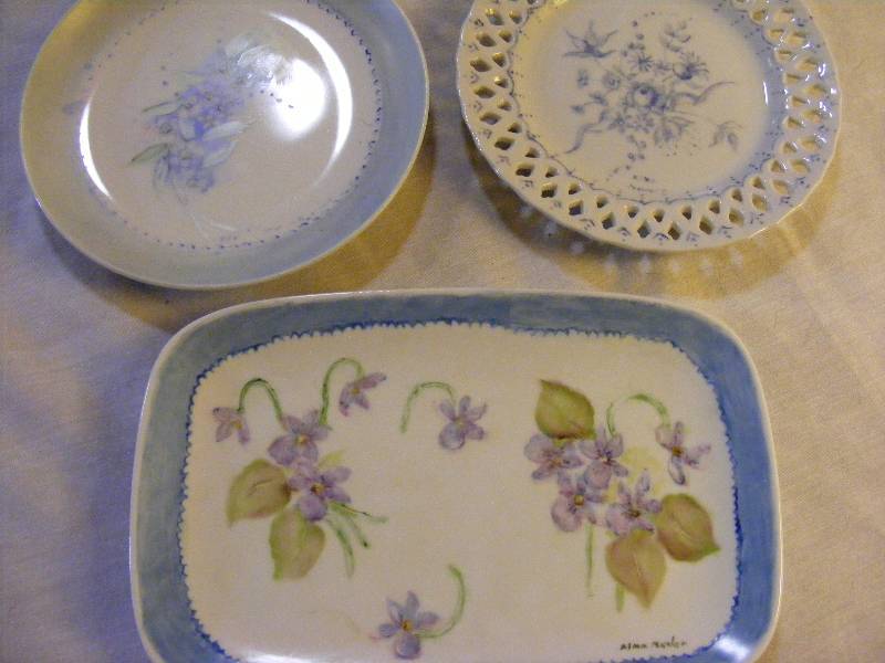 Alma Marler - 3 Plates