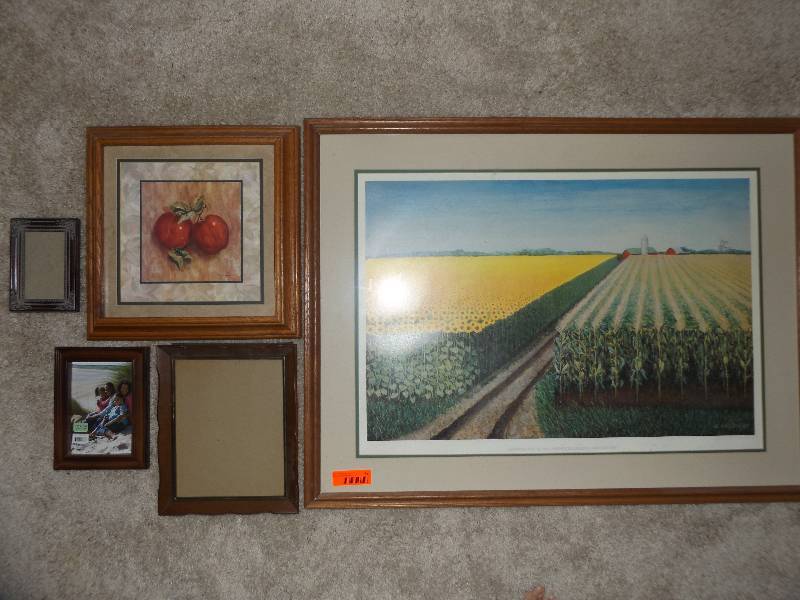 Agricultural picture, apple picture, 3 frames.
