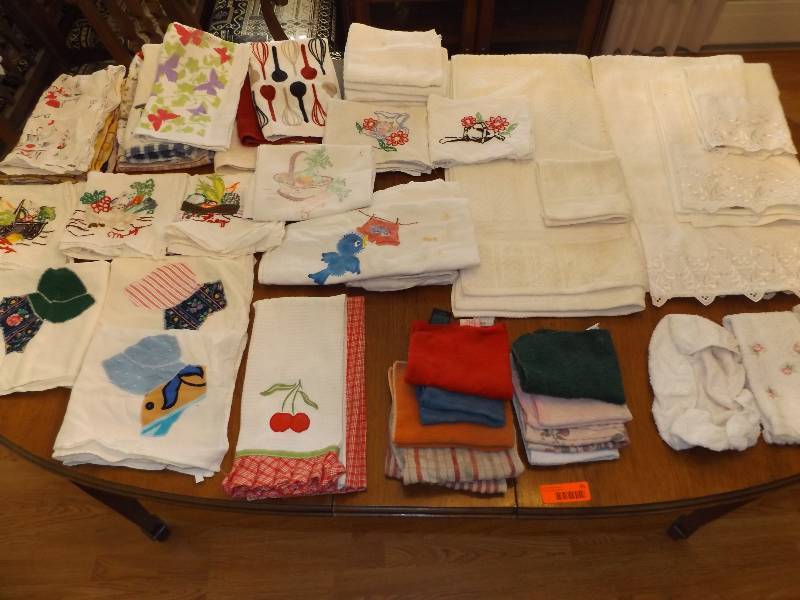 variety of towels