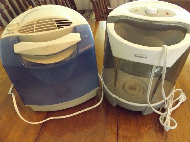Pair of humidifiers.