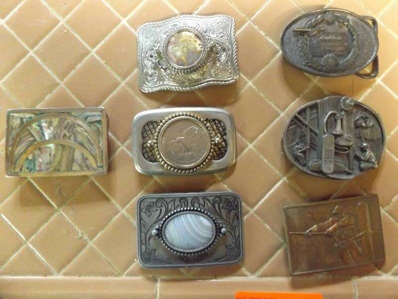 7 belt buckles