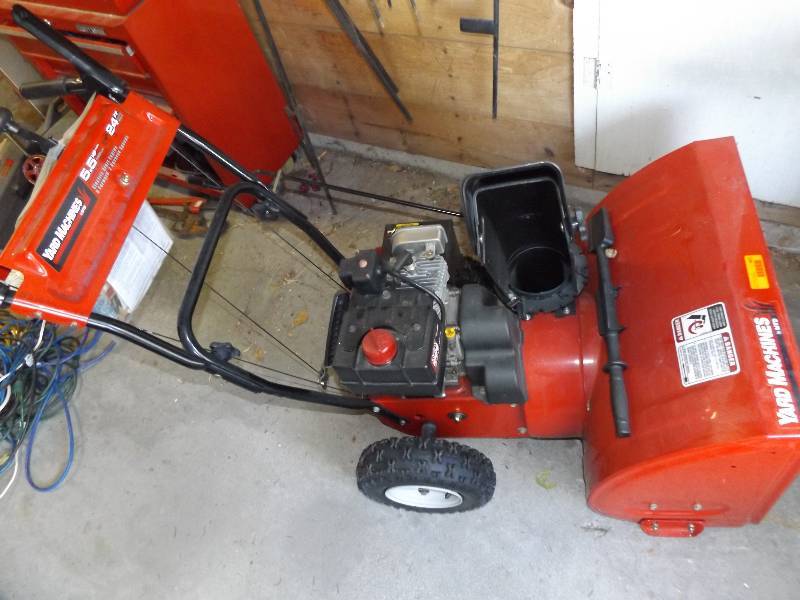 MTD Yard Machine snow blower