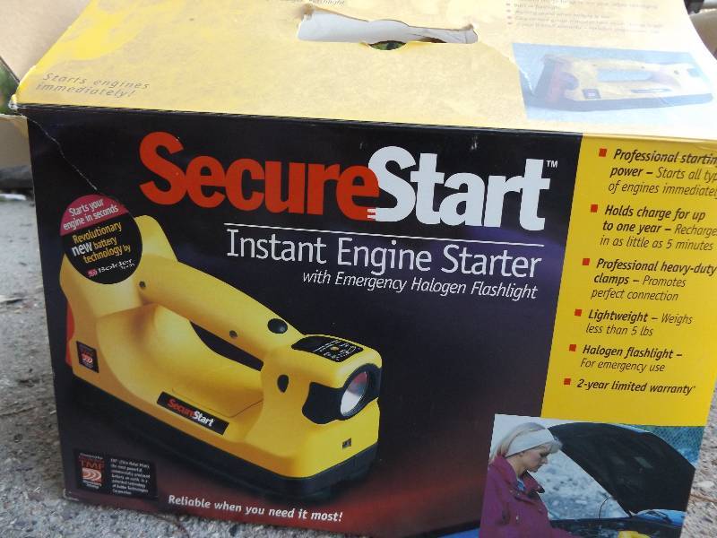 Secure Start Instant Engine Starter