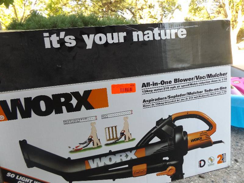 Worx All-in-One Blower vac mulcher