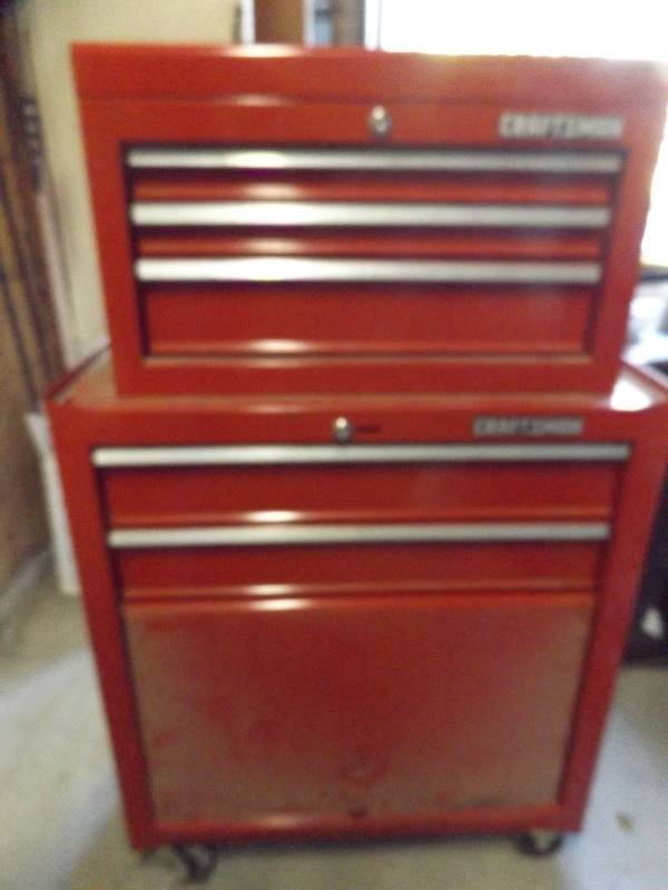 Craftsman tool box  (top and bottom)