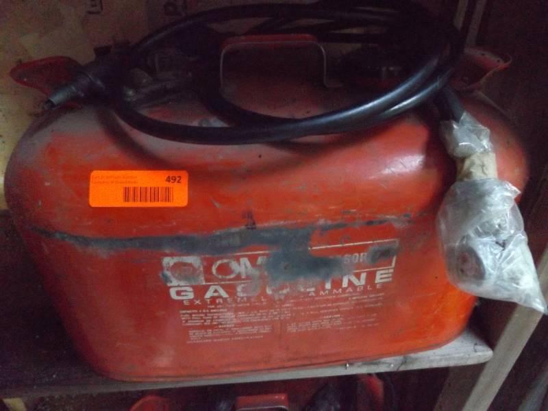 Boat gas tank